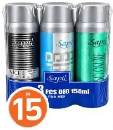 Sapil Deodorant Assorted