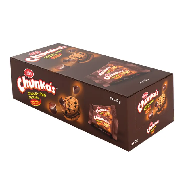 Tiffany Chunko's Choco Chip Sandwich Cookies