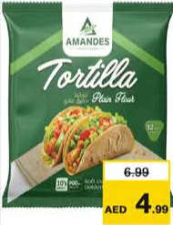 Amandes تورتيلا دقيق أمانديس