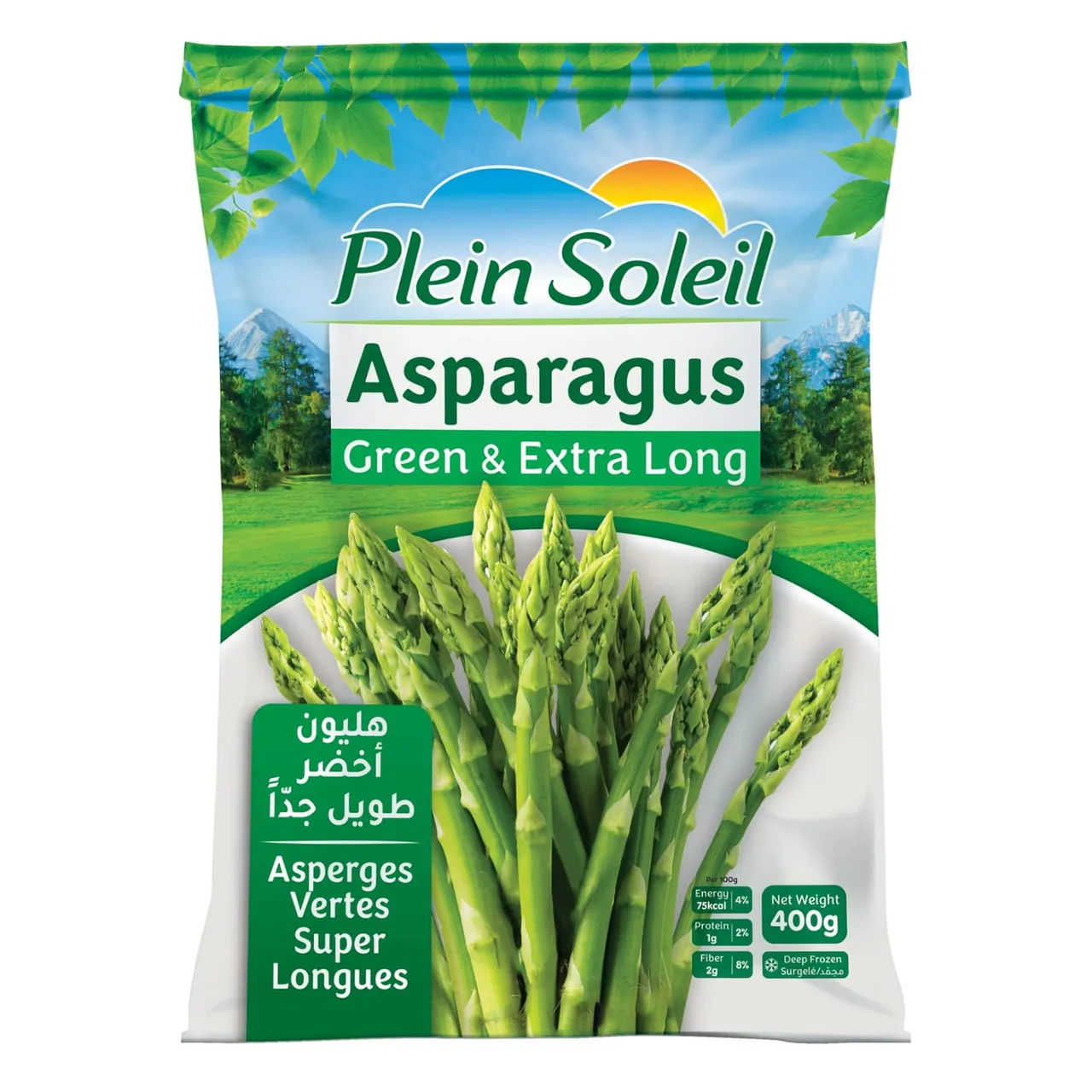 Plein Soleil هليون أخضر طويل جداً