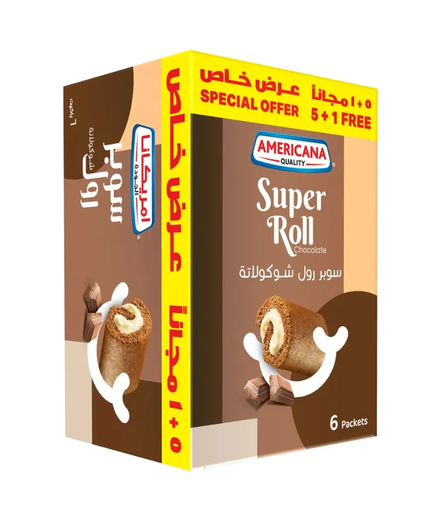 Americana Swiss Roll Chocolate