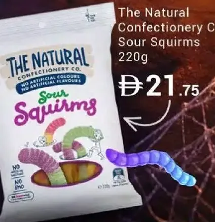 The Natural Confectionery Co Sour Squirms