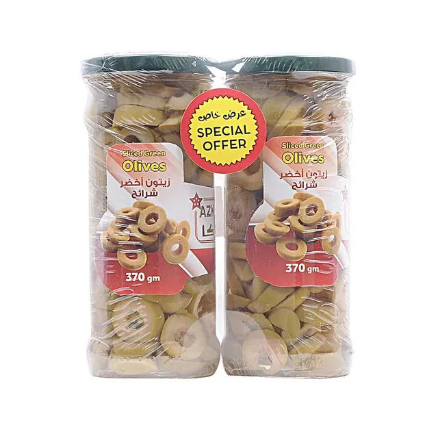 Azka Slice Green Olives