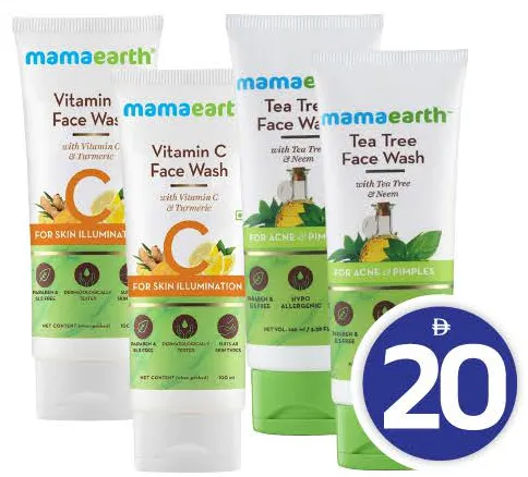 Mamaearth Facewash With Tea Tree & Neem
