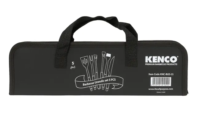 Kenco Utensil Set Bbq With Case - 5's