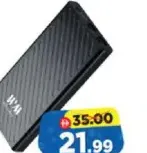 W Max Power Bank 16000 mAh