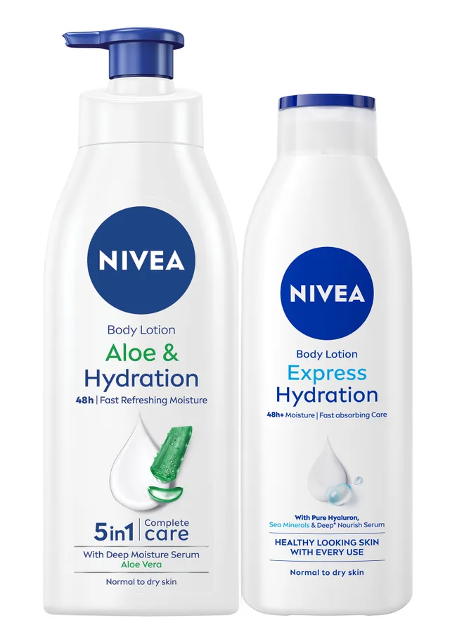 Nivea Body Aloe Hydration & Express Hydration Body Lotion
