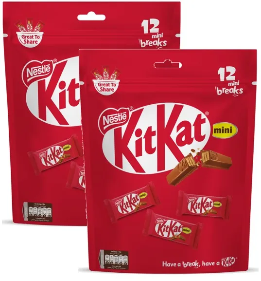KitKat 2 Finger Mini Milk Chocolate Bag