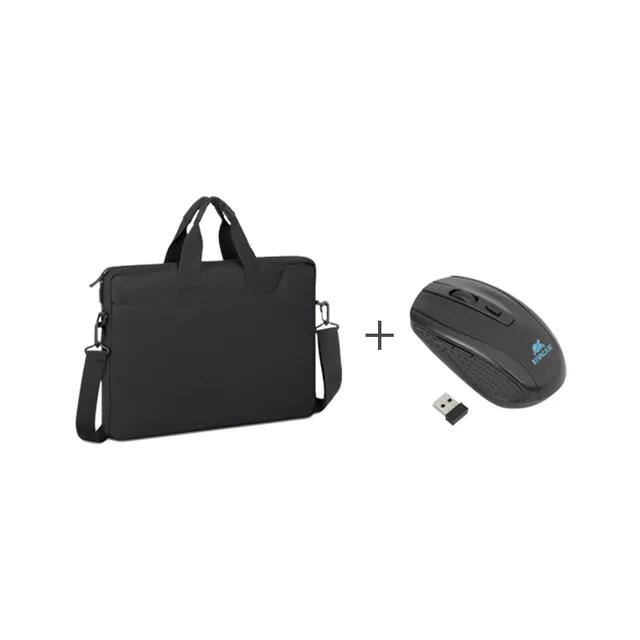 Rivacase Laptop shoulder bag 15.6" (8035) + Wireless Mouse