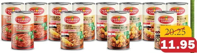 California Garden Fava Beans Egyptian / Lebanese Recipe / Peeled Egyptian Recipe / Secret Recipe