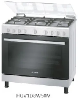 Bosch Gas Cooker Hgv1D8W50M