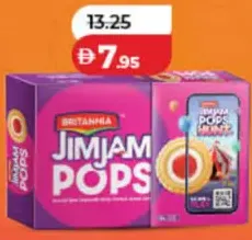 Britannia Jim Jam Pops Vanilla Value Pack