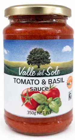 صلصة طماطم بالريحان Valle Del Sole