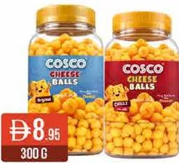 Cosco Cheese Balls Original/Chilli