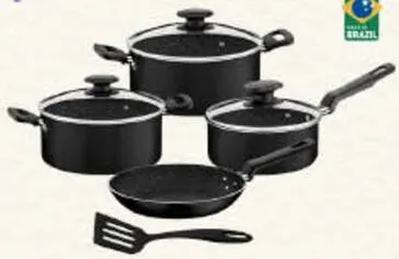 Tramontina Black Cookware Set Nonstick Coating