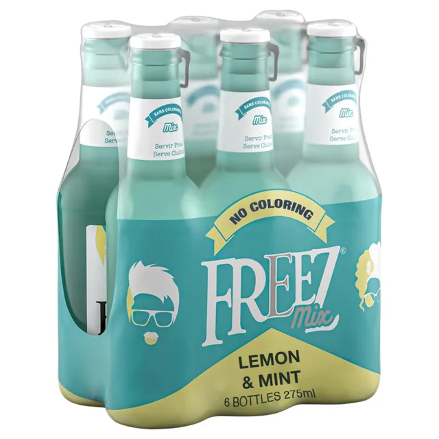 Freez Mix Carbonated Flavoured Drink Lemon and Mint