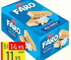 Tiffany Faro Wafer Milky & Vanilla