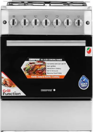Geepas 4Burner Cooking Range