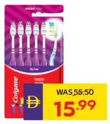 Colgate فرشاة أسنان متعرجة متوسطة