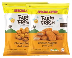 Farm Fresh ناجتس دجاج / بوب كورن دجاج
