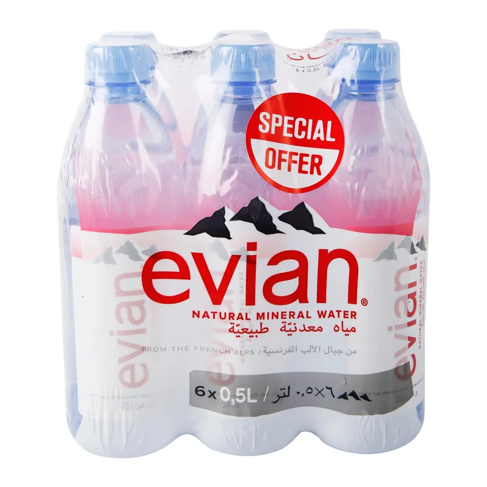 Evian مياه معدنية طبيعية