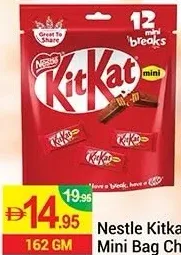 Nestle Kitkat Mini Bag Choco