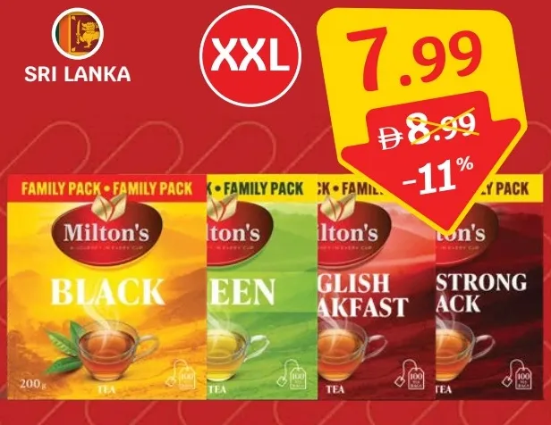 Milton's Tea Assorted