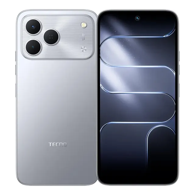 Tecno Spark 50 4G Smartphone, 8 GB RAM, 256 GB Storage, Titanium Grey