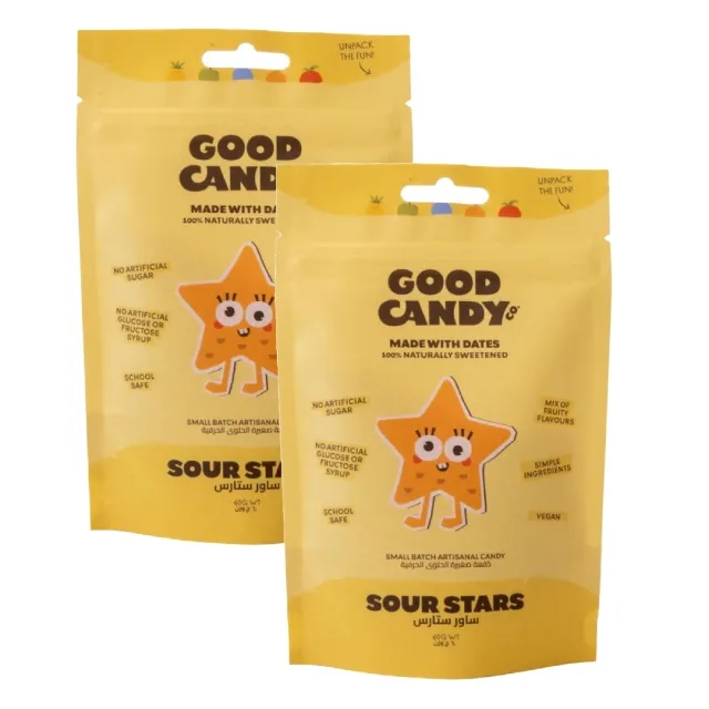 Good Candy Gummies Sour Stars