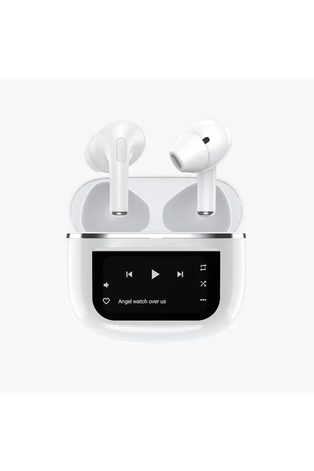porodo Soundtec Wonder TWS Earphones with Touch Screen & Integrated Flashlight