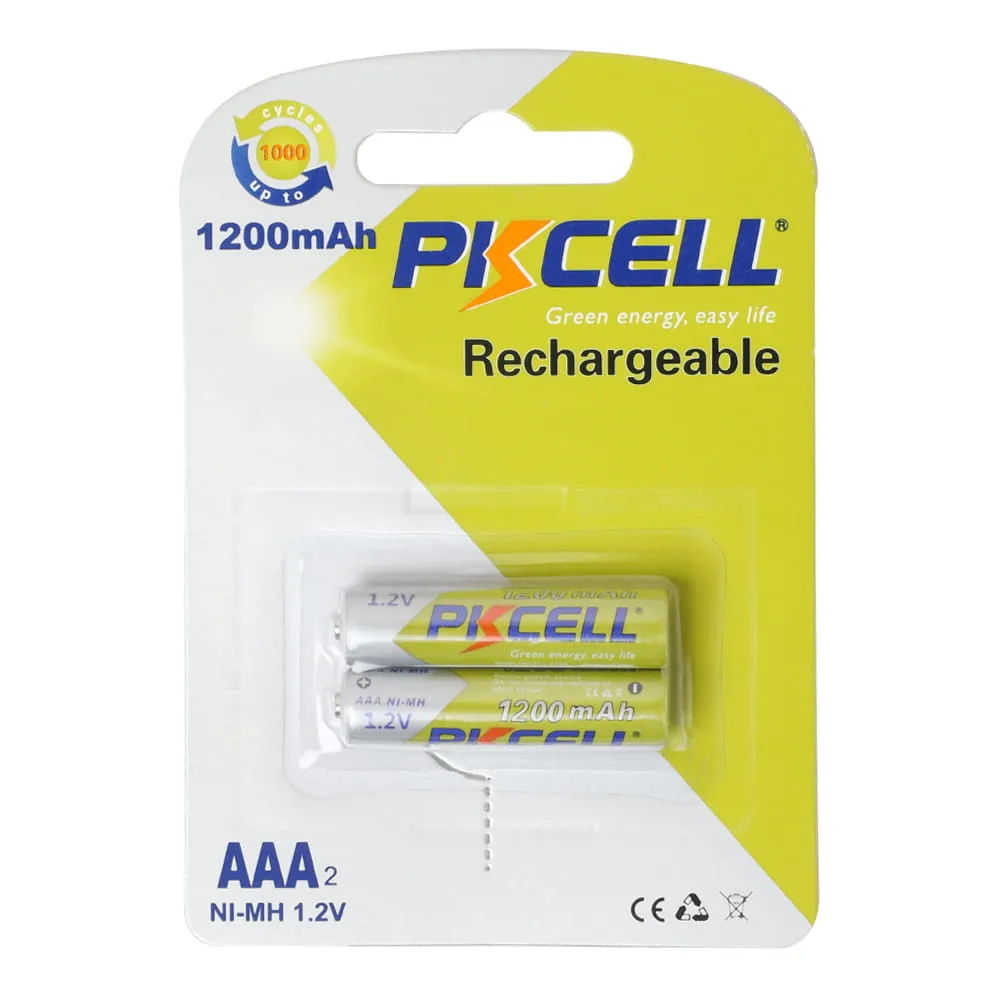 Pkcell بطارية AAA - 2 pcs