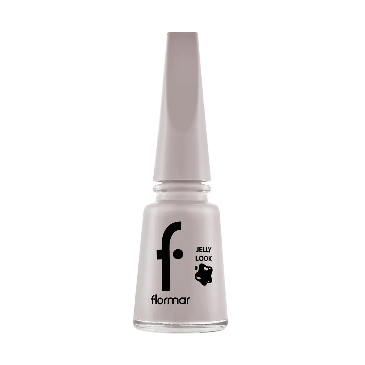 Flormar طلاء أظافر بمظهر الجيلي JL58 حليبي