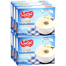 Ajeeb مهلبية فانسي بالفانيليا 6X85gm