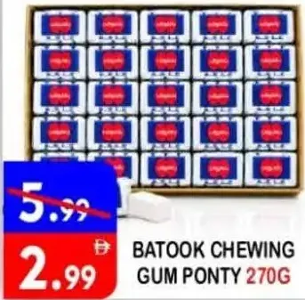 Batook Chewing Gum Ponty