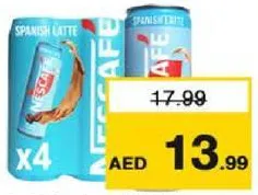 Nescafe لاتيه إسباني جاهز للشرب RTD