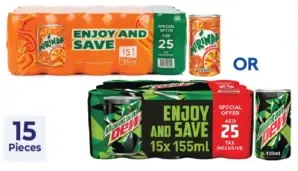 Mirinda / Mountain Dew Mirinda or Mountain Dew can