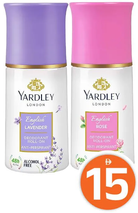 Yardley Deo Roll On Assorted