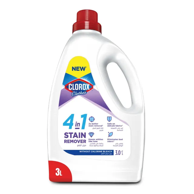 Clorox for Clothes 4in1 Stain Remover, for White Clothes