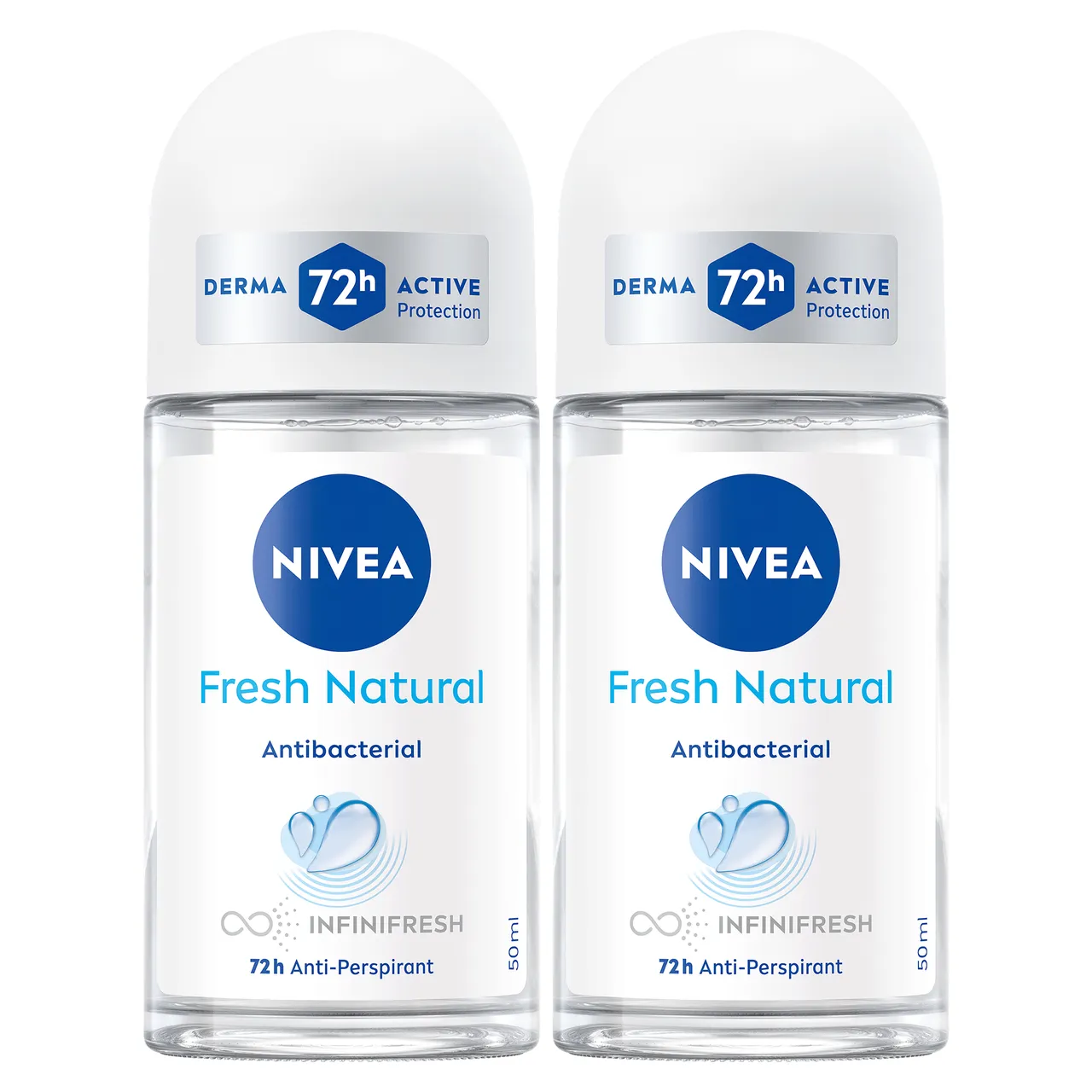 Nivea رول أون طبيعي منعش