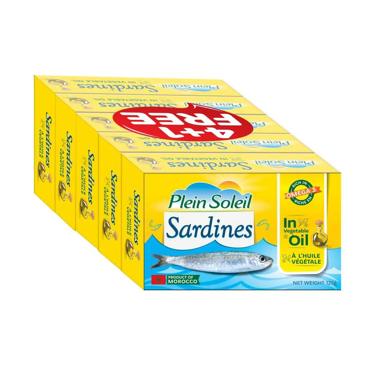 Plein Soleil سردين بالزيت