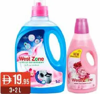 West Zone Liquid Detergent + Fabric Softener