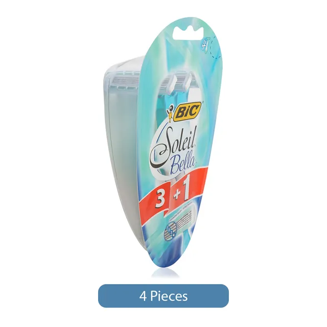 Bic Shavers Soleil Bella Disposable Razor - 3 + 1 Pcs