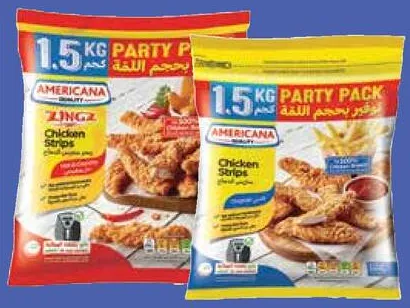 Americana Chicken Strips Reg/Spicy