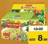 Wai Wai Instant Noodle Vegetable /Chicken