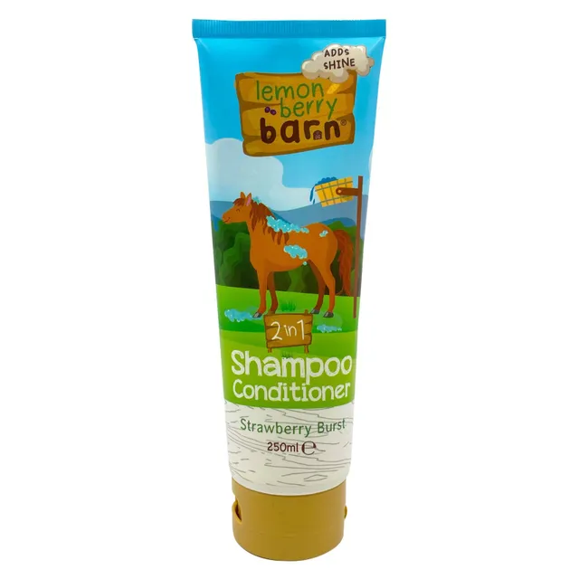 Carrefour Lemon Berry Barn 2-in-1 Shampoo Conditioner, Strawberry Burst