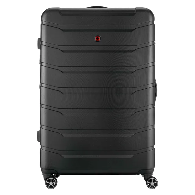 Wenger Vaiana 4 Wheel Hard Casing Luggage Trolley Black 84cm