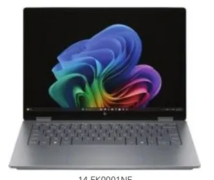 HP Omnibook X Flip 2-in-1 Convertible Laptop 14-FK0001NE; AMD Ryzen AI 5; 16GB RAM; 512GB SSD