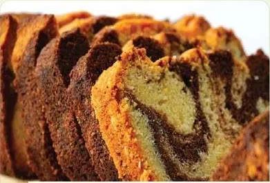 Marble Cake Slice