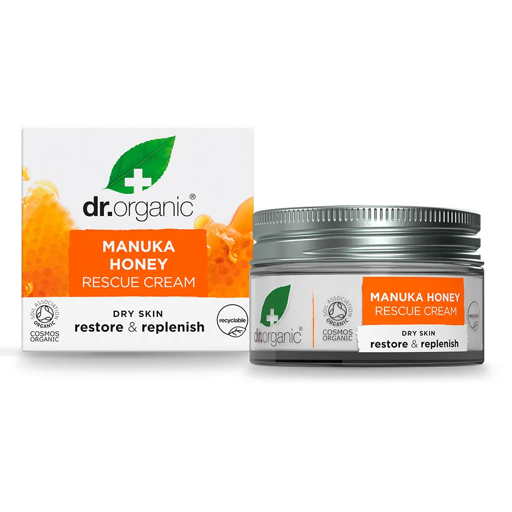 Dr.Organic كريم إنقاذ البشرة بعسل المانوكا
