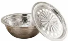 Stainless Steel Basin With Lid